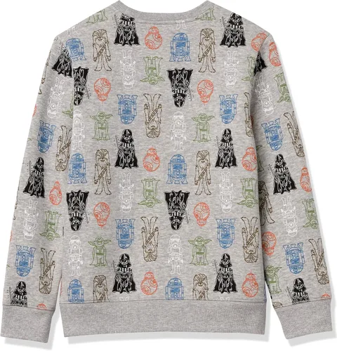 Miniatura 3 de Tienda Essentials Disney Marvel Star Wars Boys and Toddlers' Fleece Crew Sweatshirts, Pack of 2