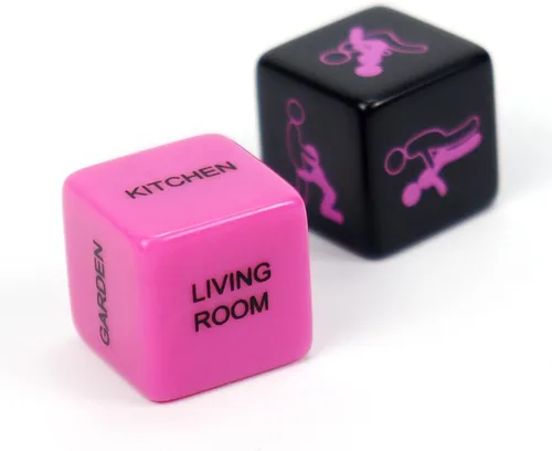 Miniatura 10 de Juego de 2 dados para citas y toma de decisiones, ideas de citas en pareja, regalo divertido para él y ella en cumpleaños y San Valentín
