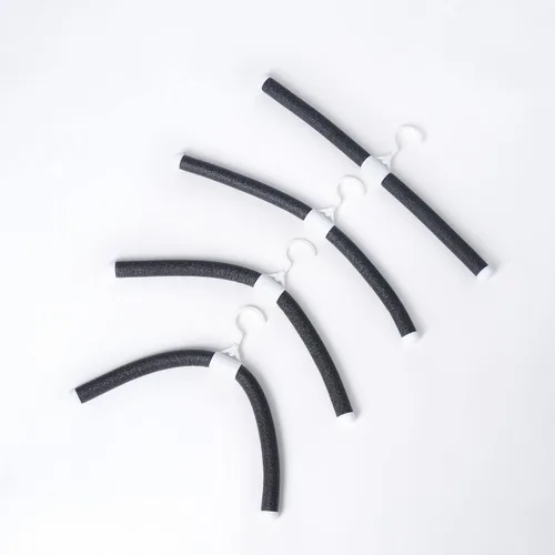 Miniatura 5 de Displays By Jack Perchas sin hombros para suéteres, perchas acolchadas y antideslizantes, flexible y flexible para ropa sin golpes, ajustable