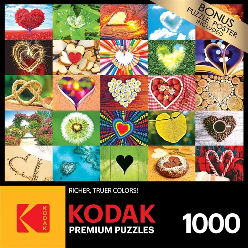 Miniatura 4 de RoseArt - Kodak Premium - El amor está en todas partes - Rompecabezas de 1000 piezas para adultos