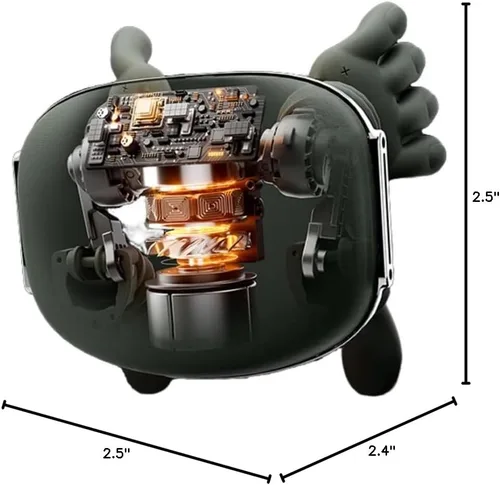 Miniatura 8 de ZoserX - Masajeador térmico biónico, masajeador portátil shiatsu de cuello y espalda, masaje eléctrico de tejido profundo 4D, diseño de mano humana
