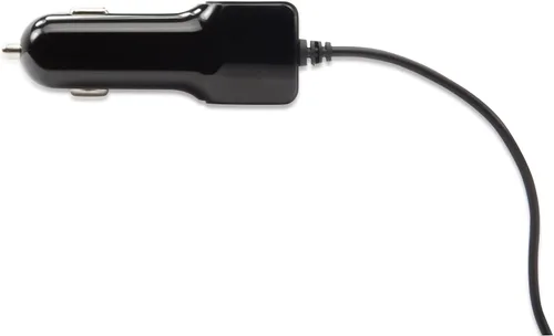 Miniatura 6 de BoxWave Cargador de coche compatible con Garmin RV 890 - Cargador de coche Plus, con puerto USB adicional y cable integrado - Negro
