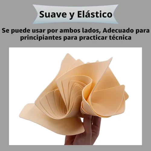 Miniatura 2 de Rayyl 20 piezas de piel para practicar tatuajes con kit de papel de transferencia - Incluye 5 piezas de piel falsa para practicar tatuajes y 15