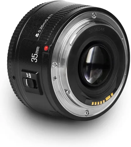 YONGNUO Lente de cámara YN35mm F2 lente 1:2 AF / MF ángulo fijo /lente principal de enfoque automático para Canon EF cámara de montaje EOS