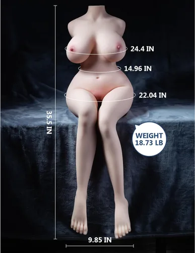 Miniatura 5 de Muñeca sexual de tamaño completo de 18.7 libras, muñeca sexual de tamaño real, masturbador masculino, muñeca sexual con pechos grandes, culo