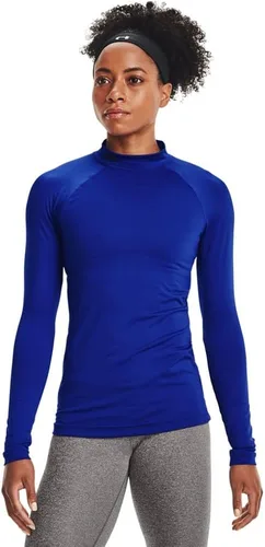 Miniatura 5 de Under Armour ColdGear Authentics - Camiseta de cuello alto falso para mujer