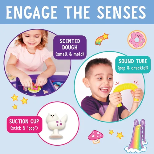 Miniatura 6 de Creativity for Kids Kit sensorial sobre la marcha: parque infantil mágico - Contenedores sensoriales para niños pequeños de 3 a 5 años, regalos