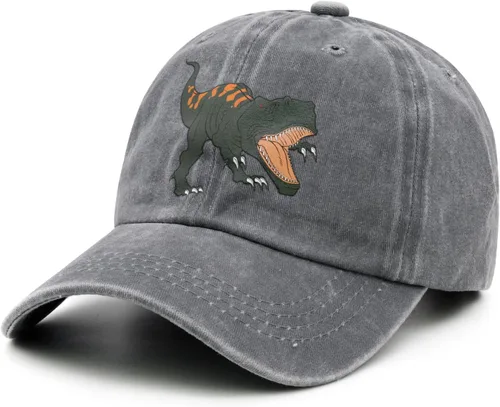 Miniatura 2 de Waldeal Gorra de béisbol con diseño de dinosaurio para niños y niñas