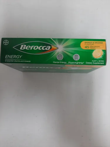 Miniatura 3 de Berocca Energy Vitamin B & C Mango & Orange Flavour efervescentes tabletas 45