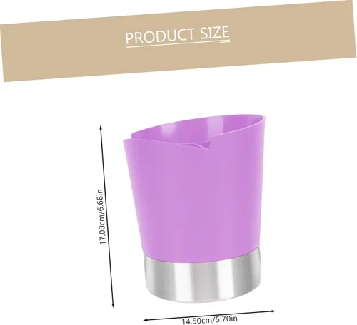 Miniatura 2 de Healeved Cubo de paja de tres compartimentos Soporte multifunción Estuche de almacenamiento de pajitas Cucharas Cubo de almacenamiento para el hogar