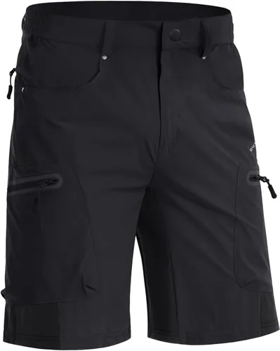 MAGNIVIT Pantalones cortos de senderismo para hombre, de secado rápido, pantalones cortos de carga tácticos, repelentes al agua, pantalones cortos