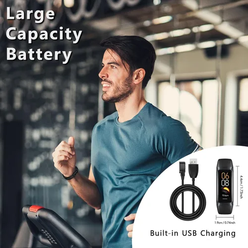 Miniatura 7 de Rastreador de Fitness con Monitor de Frecuencia Cardíaca/Oxígeno en Sangre/Sueño, Más de 20 Modos Deportivos Relojes Inteligentes