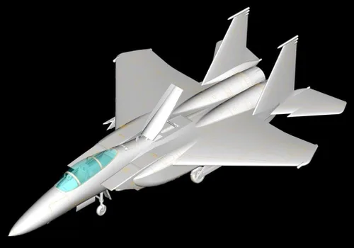 Miniatura 2 de Hobby Boss F-15C Eagle Fighter - Kit de construcción de modelo de avión