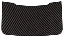 Miniatura 6 de YIWANG Fibra de carbono ABS interior coche consola central cambio panel cubierta 2 unids para Alfa Romeo Stelvio 2017 2018 2019 Auto Accesorios