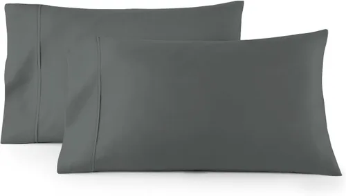 Miniatura 21 de Pizuna 100% Cotton Duvet Cover Set Twin Size - Percale Weave Long Staple Combed Cotton Duvet Cover (68" x 86") with 4 Corner Ties & Button Closure