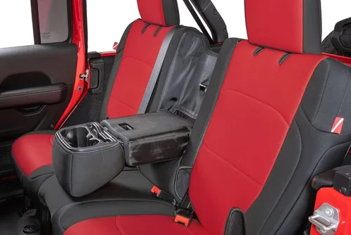 Miniatura 5 de Diver Down Neoprene Seat Cover Set - Fits Jeep JL 2-Door 2018-2026 Wrangler - Front and Back Seat Set - Custom Fit - Soft Padded Cushion Feel