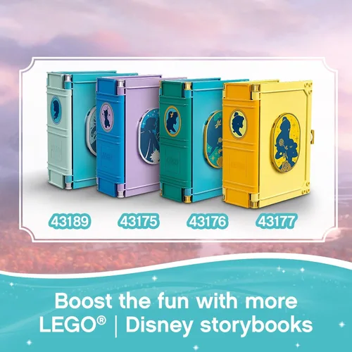 Miniatura 7 de LEGO Disney Frozen 2 Elsa and The Nokk Storybook Adventures Juguete de construcción 43189 inspirado en la película, idea de regalo para niños
