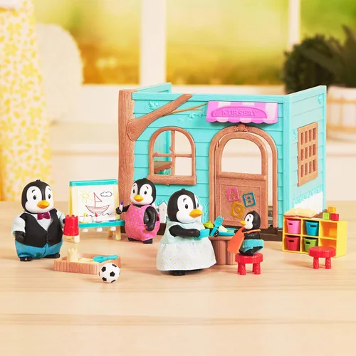 Miniatura 2 de Li'l Woodzeez Li'l Luvs & Hugs Nursery - Juego de casa de muñecas - Muebles y accesorios en miniatura incluidos - Juego de simulación durante más