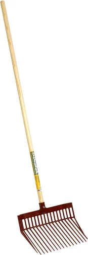 Miniatura 8 de Little Giant® DuraFork Horca de Heno Horca para Estiércol Horca Estable de Policarbonato con Púas Anguladas Azul Baya