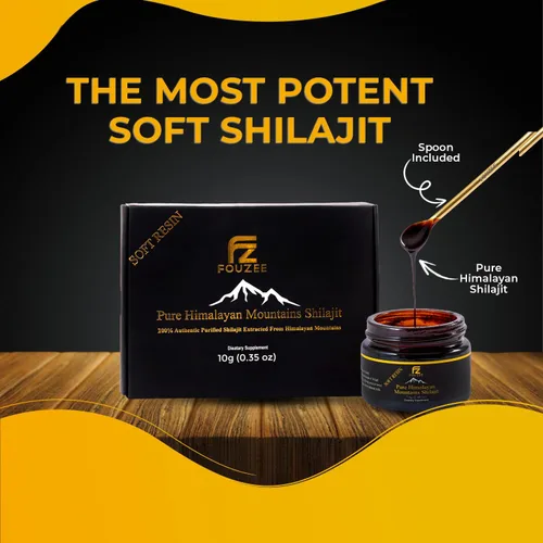 Miniatura 2 de Shilajit puro del Himalaya, suplemento mineral traza para mujeres y hombres, resina Shilajit natural y auténtica en botella de vidrio ámbar, ácido