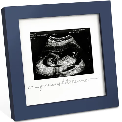 KeaBabies Marco de Fotos de Ecografía para Bebé - Marcos Modernos de Fotos de Ultrasonido para Futuras Mamás, Regalos de Primer Embarazo para Mamá