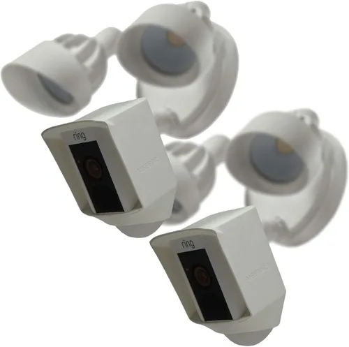 Miniatura 7 de Funda de silicona compatible con Ring Floodlight Cam Wired Plus, cámara de reflector, protección contra el deslumbramiento solar, los rayos UV