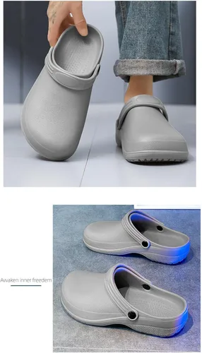 Miniatura 4 de Unisex EVA Clogs Waterproof Comfortable Oil-Resistant Non-Slip Work Shoes for Chef Nurse