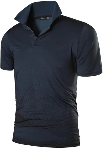 Men's Golf Shirt Short Sleeve Quick Dry Sport Polo Tee Shirt T-Shirts Tshirt Tops Tennis Pickleball Badmintion LSL195