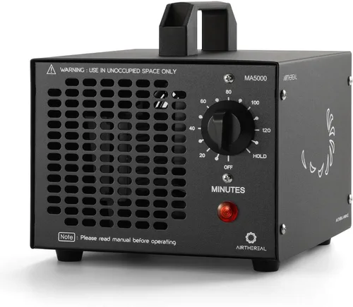 Airthereal MA5000 - Generador comercial de ozono, eliminación de olores de máquina de ozono de alta capacidad, ionizadores de aire para el hogar,