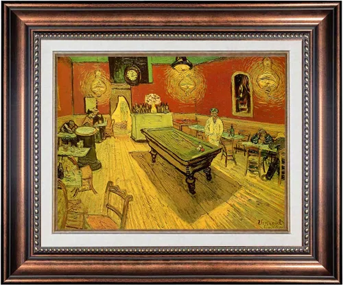 Miniatura 46 de ELITEAART- La noche estrellada por Vincent Van Gogh, pintura al óleo, reproducción de pintura al óleo, impresión en lienzo giclée, tamaño marcado