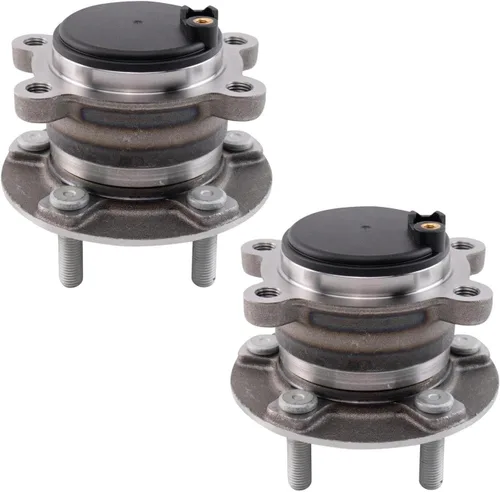 Miniatura 32 de TRQ Juego de 2 rodamientos de rueda delantera y conjunto de cubo 4WD compatible con Ford Ranger Mazda B4000 1998-2000