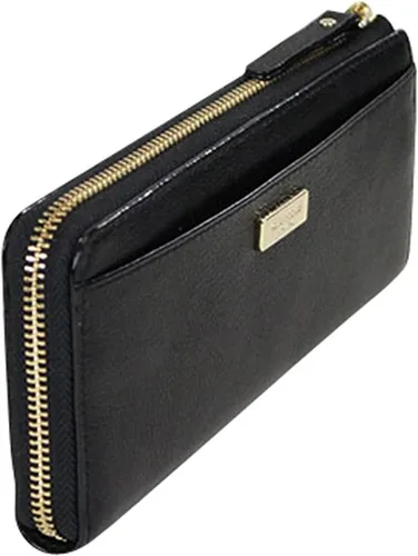 Miniatura 3 de Kate Spade Alice Court Nisha Bow Zip Around Wallet Negro