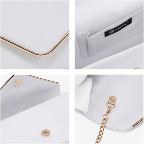 Miniatura 6 de Bolsos de mano Dasein para mujer, de ante sintética, para noche, formales para fiestas, bodas, cócteles, graduación