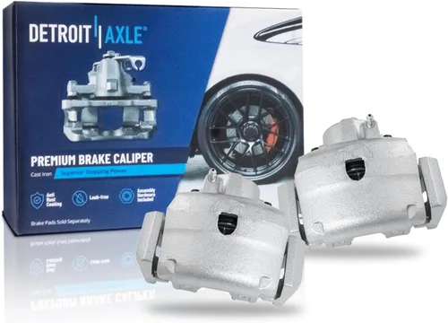 Miniatura 138 de Detroit Axle - Pinza de freno trasera izquierda para Chevrolet Equinox Captiva Sport GMC Terrain Saturn Vue Pontiac Torrent Pinza de freno lateral