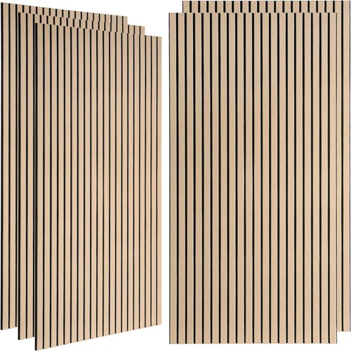 Miniatura 9 de Paneles acústicos grandes para pared, a prueba de sonido, paneles de amortiguación de sonido para decoración de pared y techos, 47.2 x 23.6 x 0.4