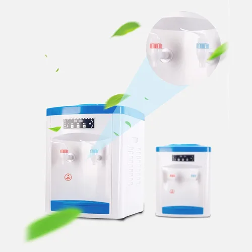 Miniatura 4 de Dispensador de agua de carga superior, mini dispensador de agua compacto, dispensador eléctrico de agua fría caliente de escritorio para oficina