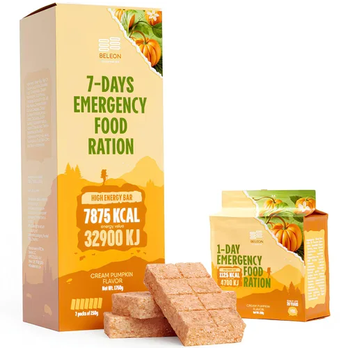 Miniatura 9 de Suministro de alimentos de emergencia - Ración de supervivencia de chocolate - 20 años de vida útil - 3 días