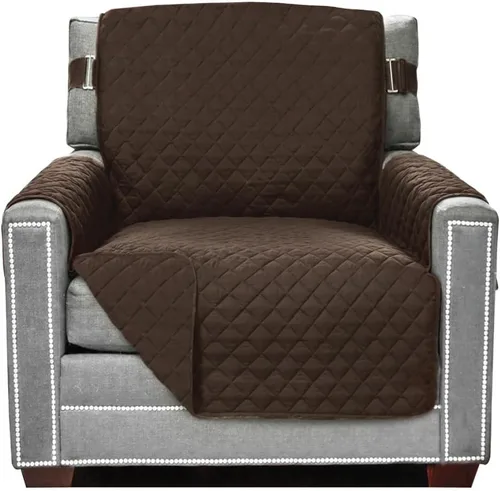 Miniatura 164 de Sofa Shield - Funda para sillón reclinable con correa patentada, protector de cojín, funda reversible diseñada en EE. UU. resistente a manchas