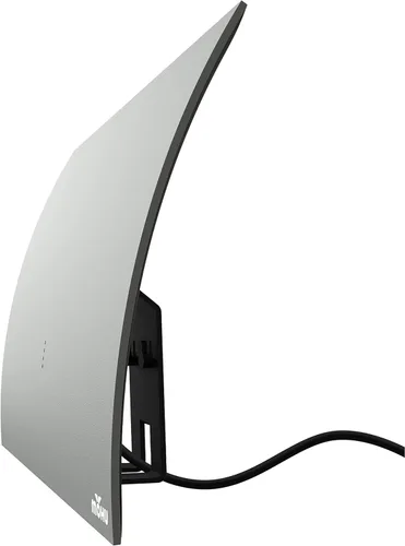 Miniatura 15 de Mohu Leaf Amplified - Antena de TV para interiores ultrafina, rango de 60 millas, amplificador Jolt Switch, UHF VHF, multidireccional, 4K UHD, TV