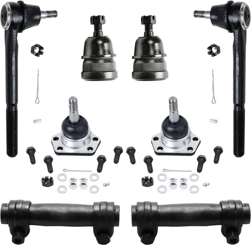 Miniatura 47 de Detroit Axle – Kit de suspensión delantera para Hyundai 2013-2018 Santa Fe 2 enlaces de barra de estabilizador 4 varillas de amarre interiores