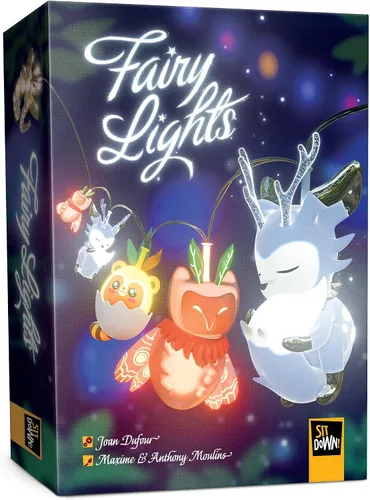 Fairy Lights - Juego de dibujo de cartas, familia, juegos de sentarse, mayores de 8 años, 2-5 jugadores, 15-30 minutos