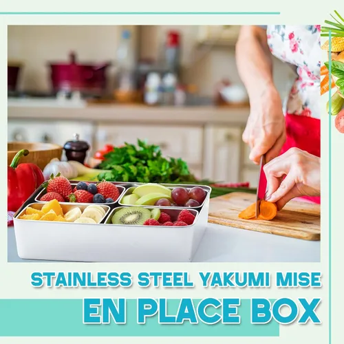 Miniatura 6 de Boao Sartenes Yakumi 304 de Acero Inoxidable Recipiente para Condimentos y Sazonadores con Tapas y Cucharas, Sartenes Japonesas Yakumi Mini