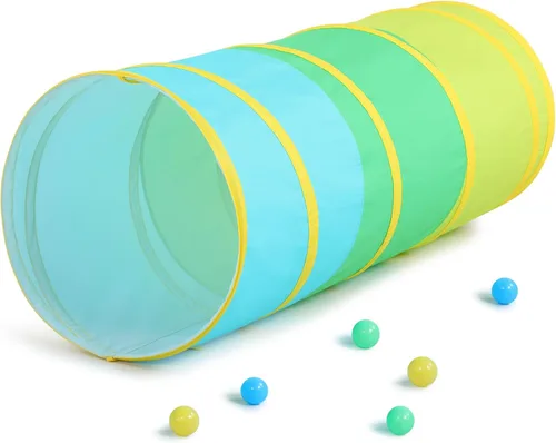 PigPigPen Túnel de juego para niños pequeños, tienda de campaña desplegable para bebés o perros, juguetes para interiores y exteriores para conjunto