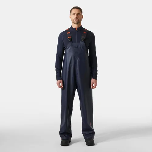 Miniatura 9 de Helly-Hansen Workwear Gale - Pantalones con peto impermeables para hombre, de poliéster/poliuretano, impermeables, diseñados para la movilidad
