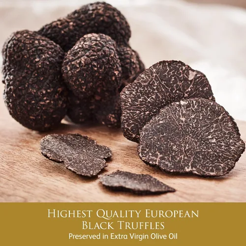 Miniatura 3 de TruffleHunter - Trufa negra picada - Trufas conservadas en aceite de oliva extra virgen - 2.82 oz