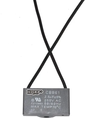Miniatura 8 de HQRP Condensador de ventilador de techo CBB61 1uf+2uf de 3 cables listado UL
