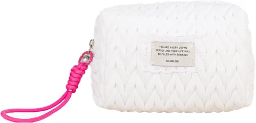 Miniatura 4 de Bolsa de maquillaje de cuerda de cáñamo, bolsa de maquillaje grande para mujeres, bolsa organizadora de nailon, bolsa de aseo de viaje, 6-verde