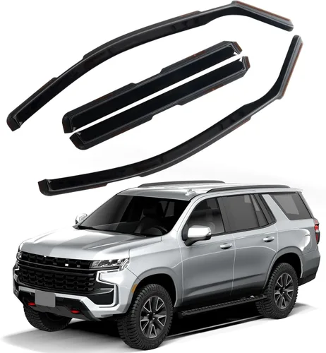 Miniatura 46 de Protectores de lluvia in Channel para Jeep Grand Cherokee L 2021, 2022, 2023, 2024, 2025 2026, deflectores de viento laterales duraderos, viseras
