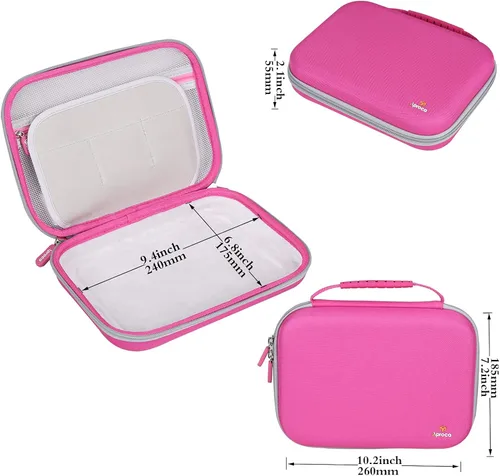 Miniatura 5 de Aproca Estuche rígido para almacenamiento de viaje, para tableta de aprendizaje Leapfrog LeapPad Ultimate/Academy para niños