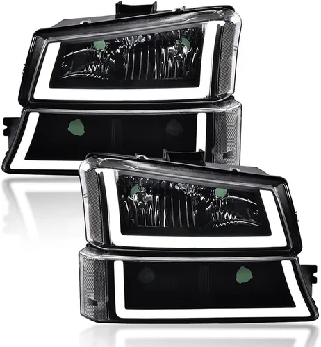 Miniatura 24 de CNNELL Conjunto de faros delanteros compatible con Ford F150 Pickup 2004-2008/Lincoln Mark LT 2006-2008